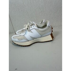 New Balance 327 White /Moonbeam Gum Women's Comfort Athletic Shoes size 7.5